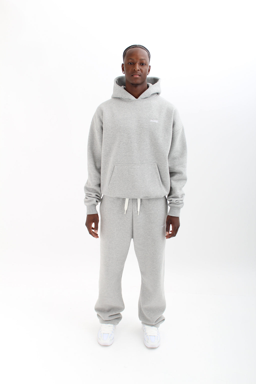 HOODIE GREY MELANGE
