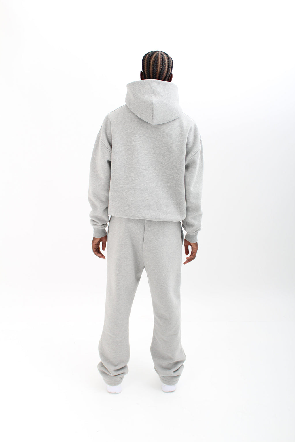 HOODIE GREY MELANGE