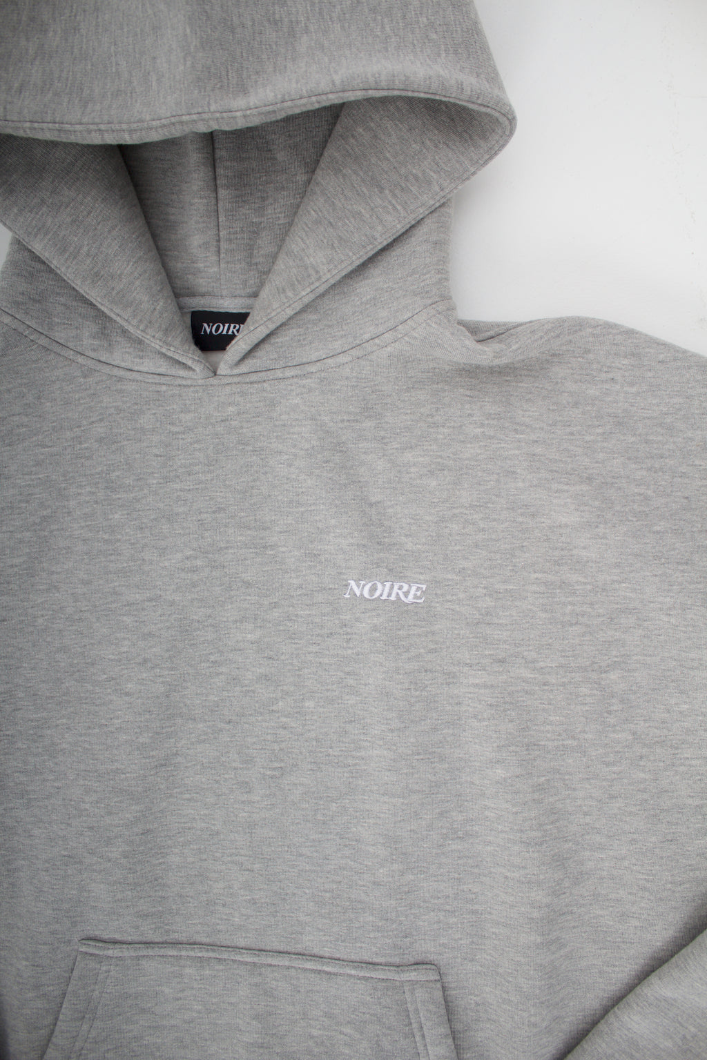 HOODIE GREY MELANGE