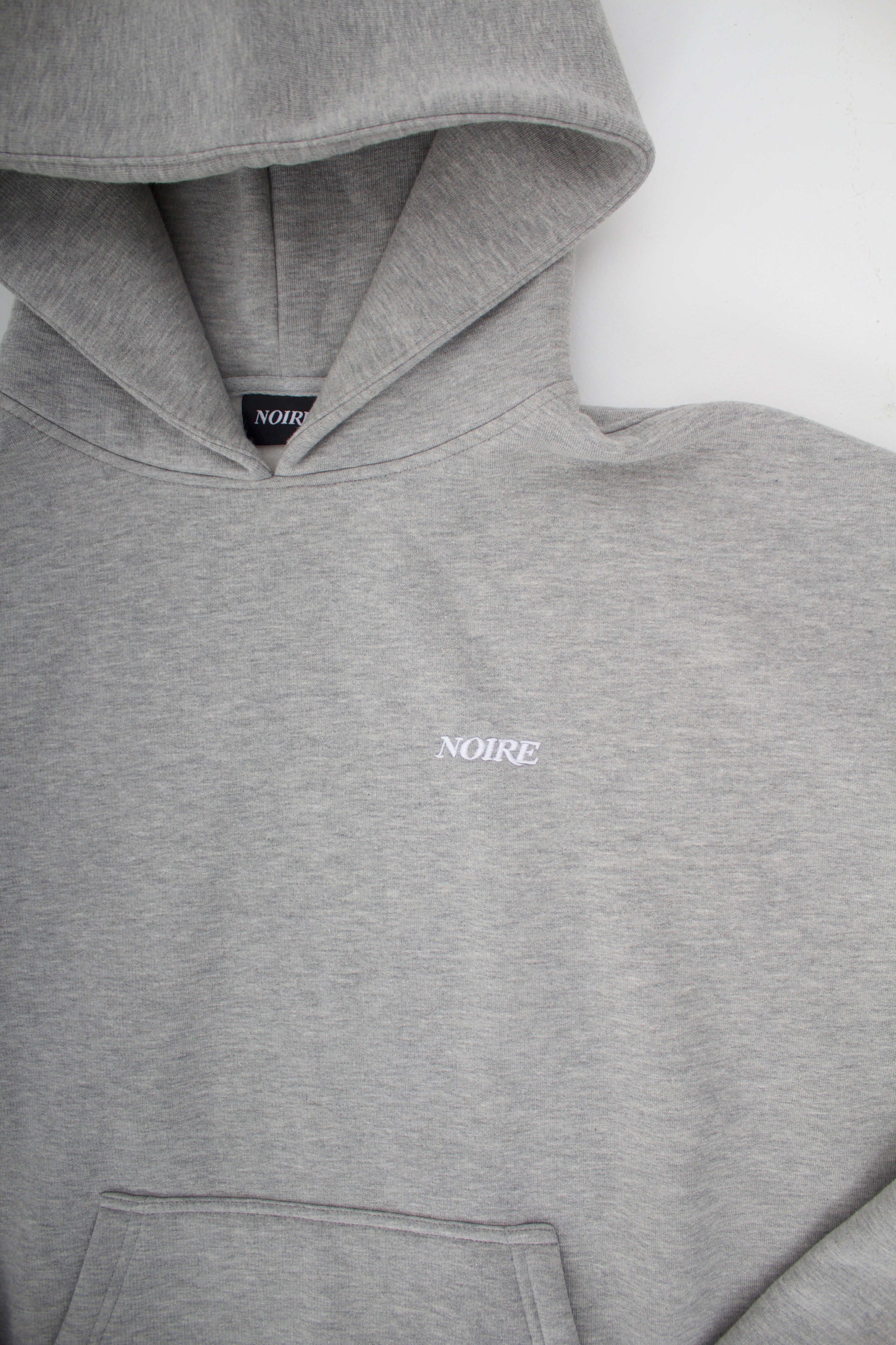 HOODIE GREY MELANGE