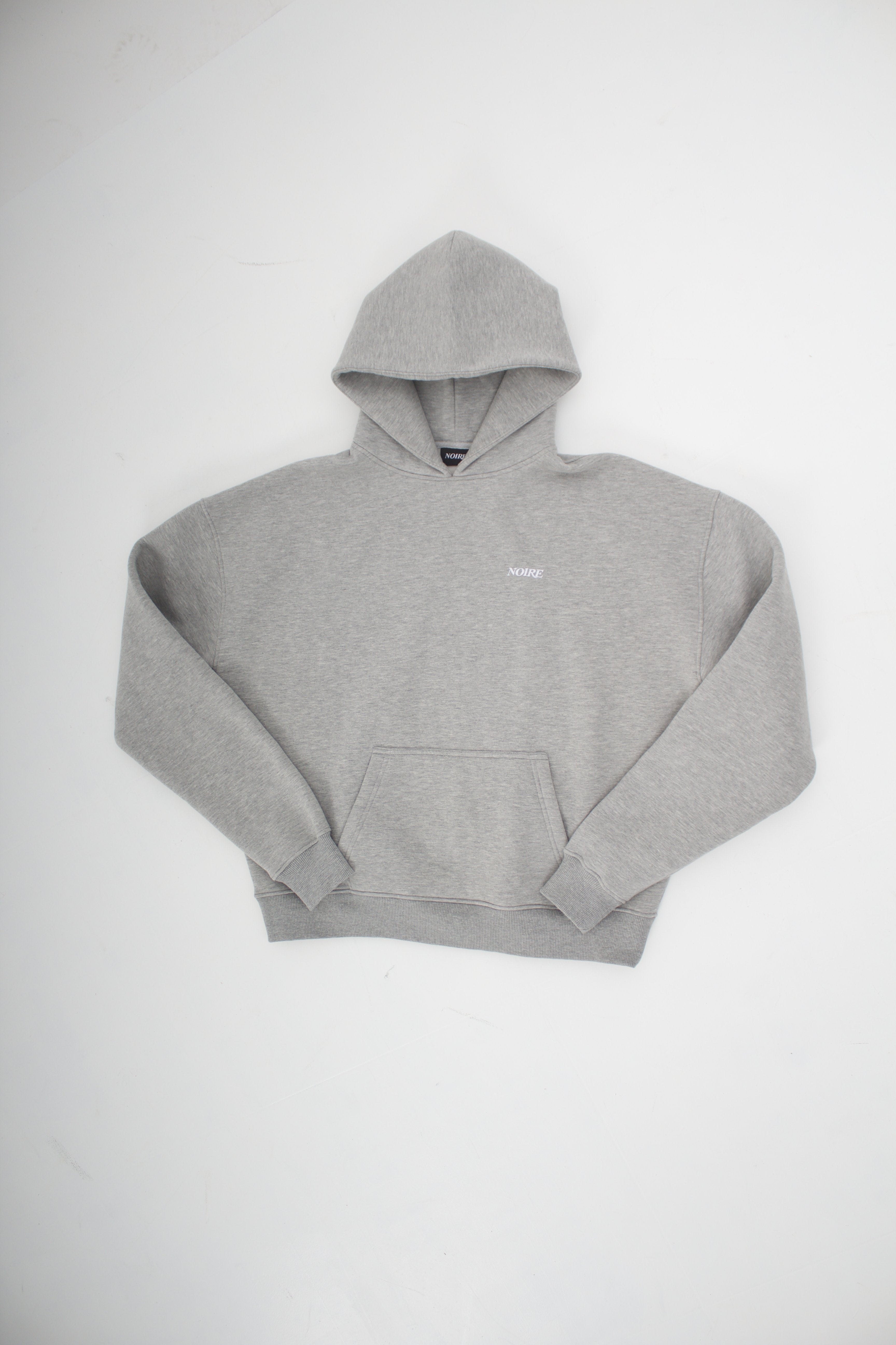 HOODIE GREY MELANGE
